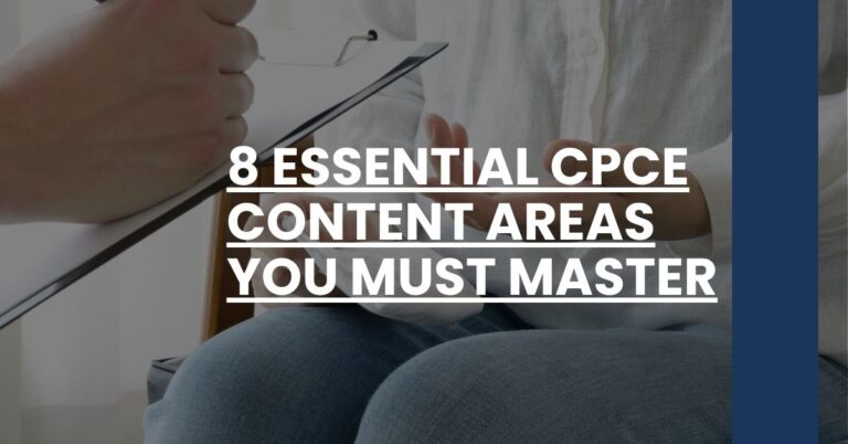 8 Essential CPCE Content Areas You Must Master Feature Image