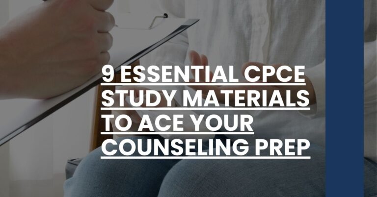 9 Essential CPCE Study Materials to Ace Your Counseling Prep Feature Image