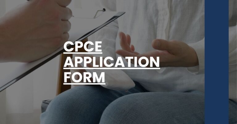CPCE Application Form Feature Image